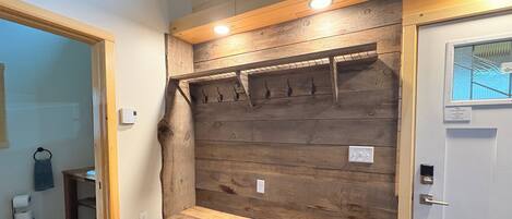 Coat rack area