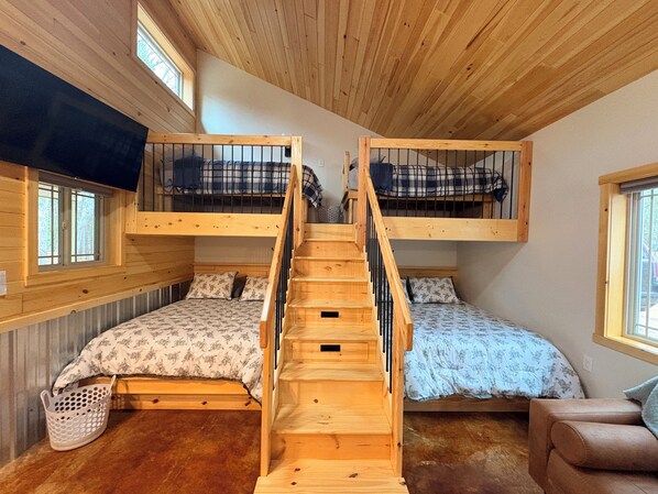 1 habitación, ropa de cama y acceso para silla de ruedas 