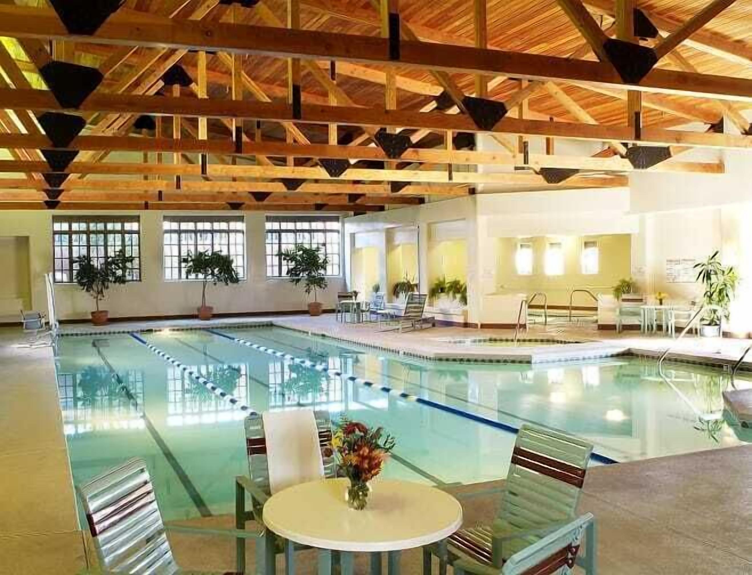 Indoor pool, a heated pool