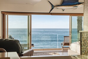 Interior - Oceanfront at Windansea | Luxe 3-Story Home w/ Views, A/C, Garage (La Jolla)