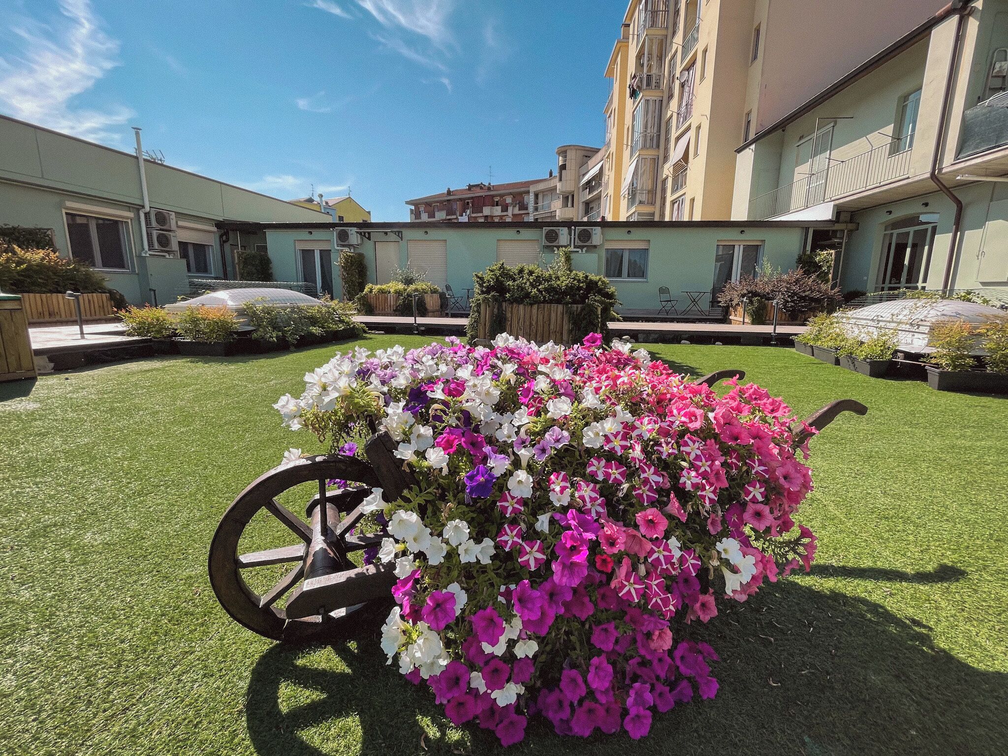 Terrasse sur le toit