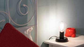 Down comforters, memory foam beds, minibar, in-room safe