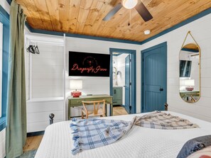 2 bedrooms, iron/ironing board, free WiFi, bed sheets - Dragonfly Grove ~ Hot Tub, Sauna, Outdoor Movies (Pigeon Forge)