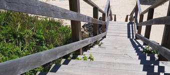 Private pool and private beach in this wonderful Warwick beachfront apartment