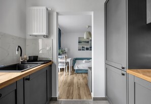 Iron/ironing board, WiFi, bed sheets - Podskarbińska Modern Space Studio (Warszawa)