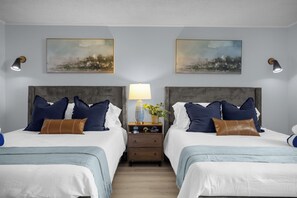 1 غرفة نوم ومكواة/لوح كي وواي فاي مجانًا وملاءات أسرّة