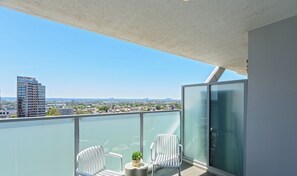 Property grounds - KozyGuru | Burwood | City Skyline – Steps to Train (Burwood)