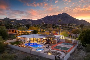 Exterior - Mini Resort w/ Mountain Backdrop | Heated Pool, Hot Tub, Sauna, Cold Plunge (Phoenix)