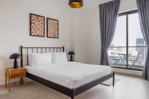 1 bedroom, iron/ironing board, WiFi, bed sheets - Blueground | South Ridge, pool, nr City Park (Dubai)