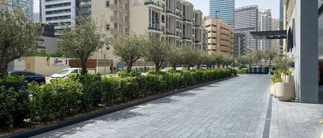 Overnattingsstedets uteområder