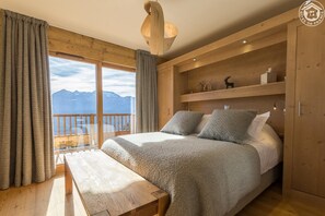 4 bedrooms, iron/ironing board, free WiFi, bed sheets - LA PERLE DES ALPES - VILLARD SUR DORON LES SAISIES (VILLARD SUR DORON LES SAISIES)
