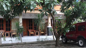 Basic Double or Twin Room, Balcony, City View | Garden view