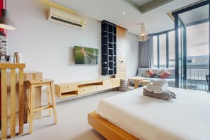 1 chambre, fer et planche à repasser, Wi-Fi, draps fournis