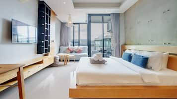 1 soverom, strykejern/-brett, wi-fi og sengetøy