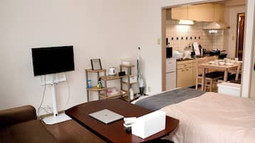 Blackout curtains, iron/ironing board, free WiFi