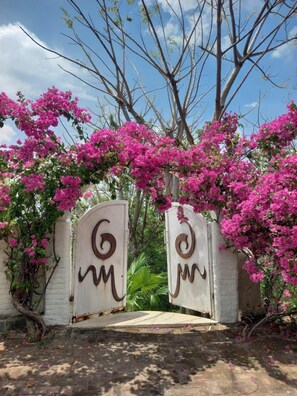 Fassade der Unterkunft