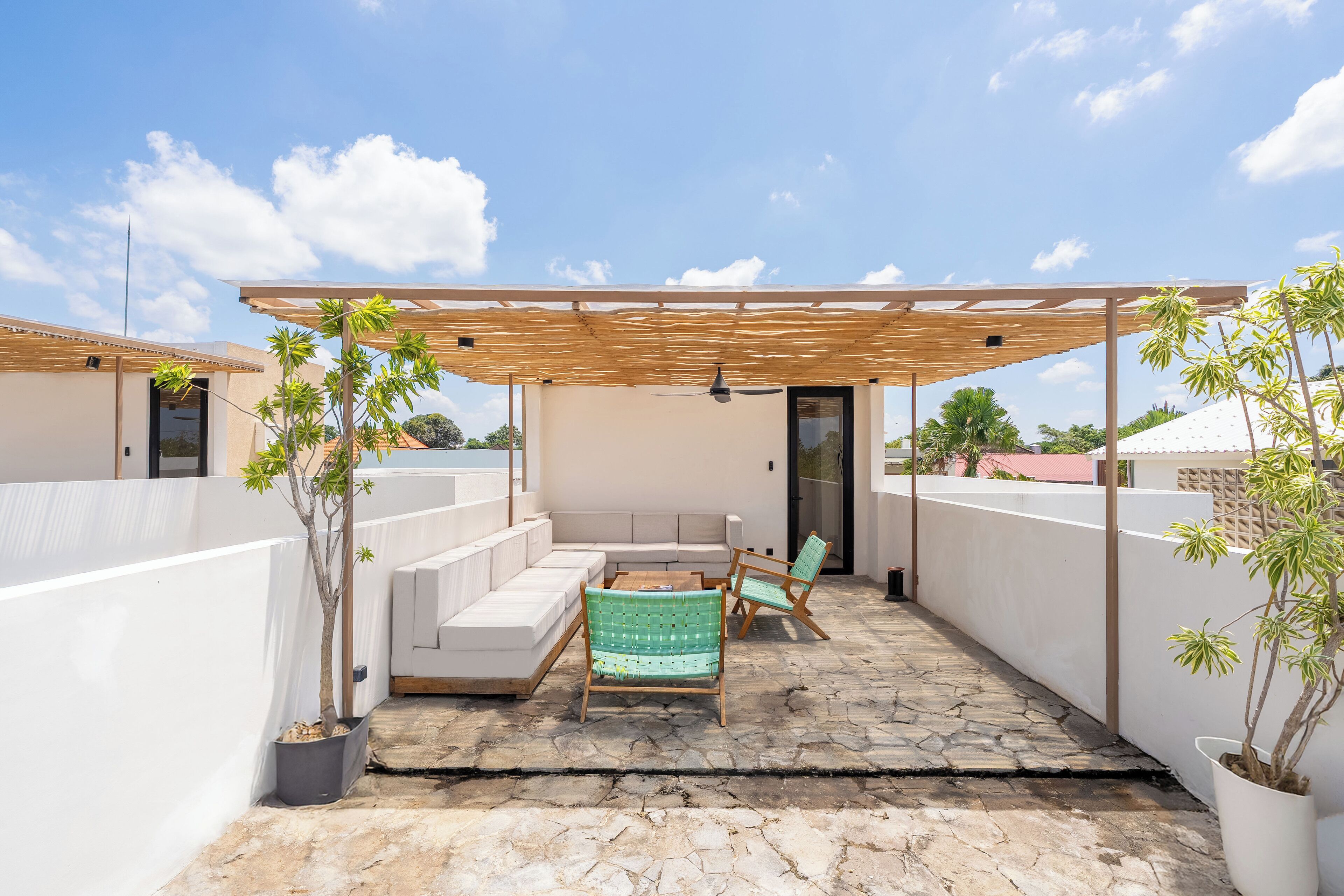 Terraza en la azotea