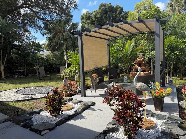 Overnattingsstedets uteområder