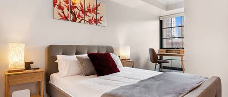 Apartment | 2 bedrooms, laptop workspace, iron/ironing board