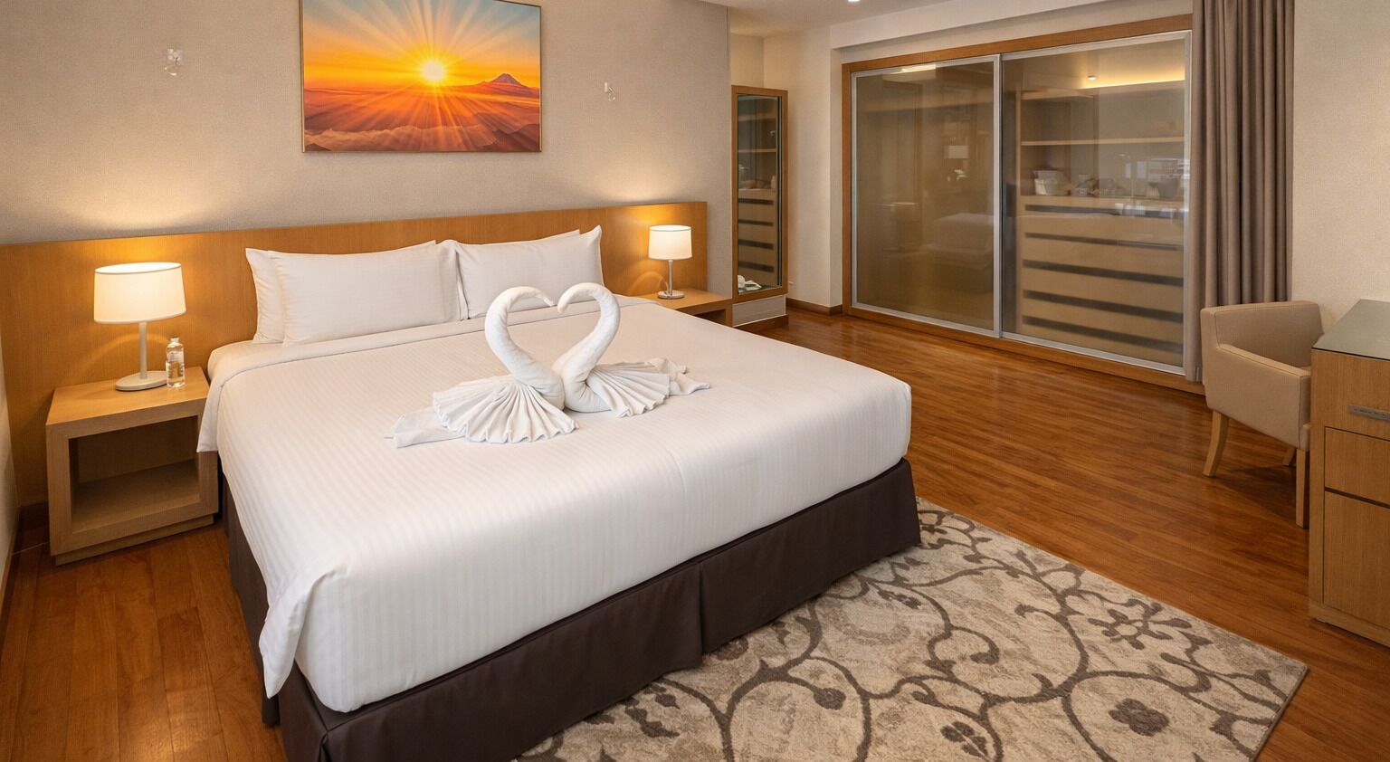 In-room safe, desk, soundproofing, iron/ironing board