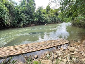 Façade de l’hébergement