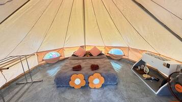 Tente, vue fleuve (Air conditioning) | Wi-Fi gratuit