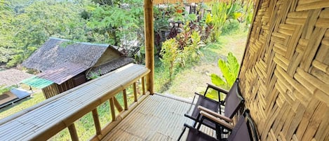 Standard Bungalow, Lanai, Mountain View (Fan) | Terrace/patio