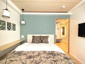 Iron/ironing board, free WiFi, bed sheets - H201* Near Tokyo Sensoji Temple & Sumida River - 48 sq.m. spacious 2LDK room / Direct access from Narita & Haneda! (Sumida Ward)