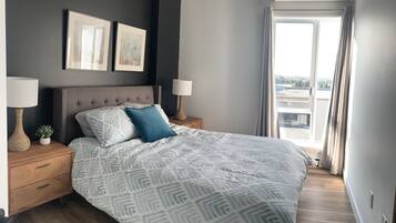 2 makuuhuonetta, silitysrauta/-lauta, Wi-Fi, vuodevaatteet