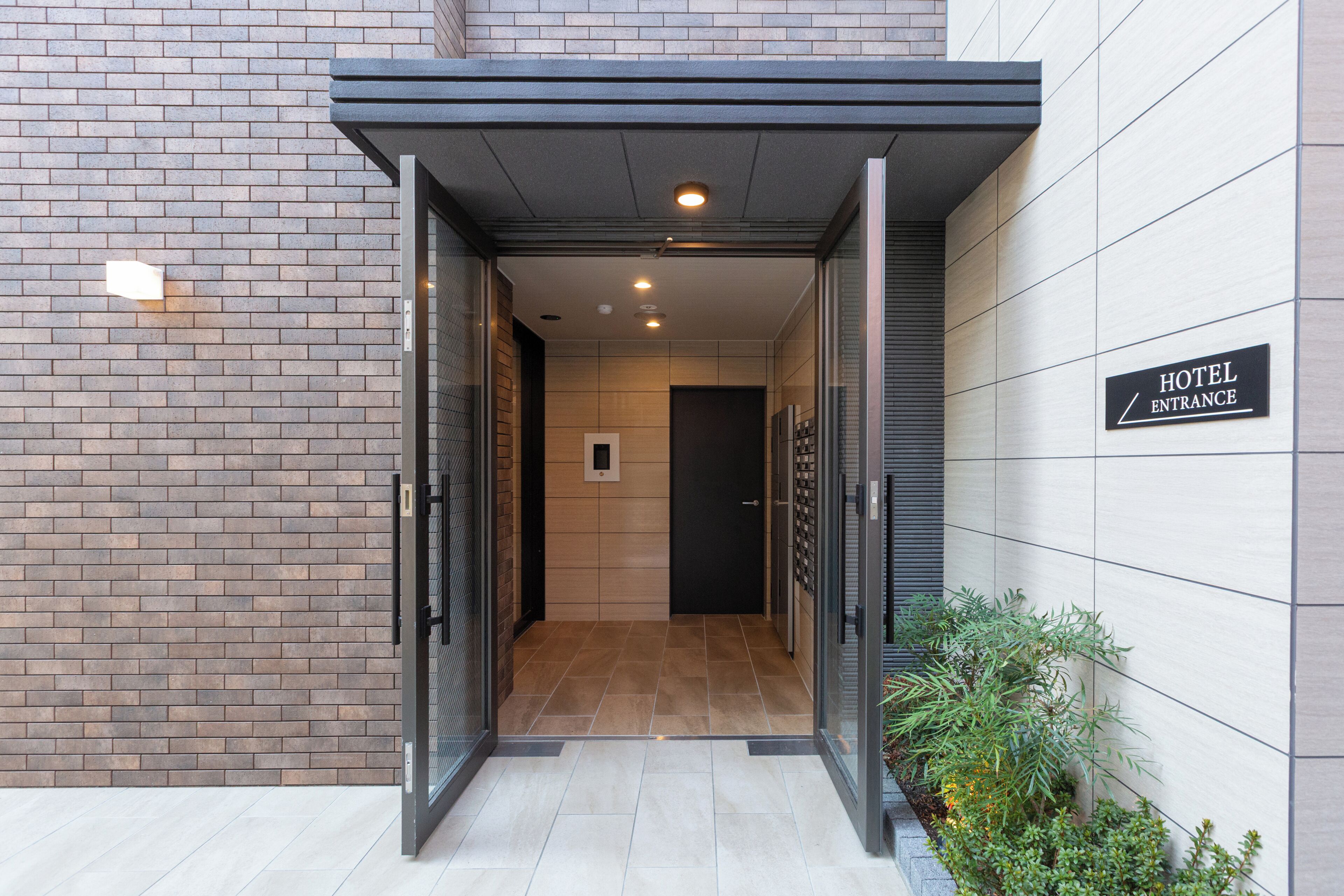 Entrada de la propiedad