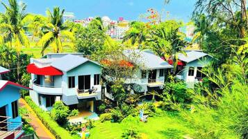 Overnatningsstedets facade