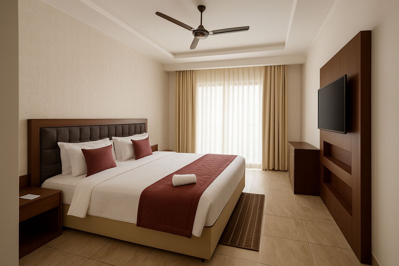 Deluxe Room, Mountain View | Iron/ironing board, free WiFi