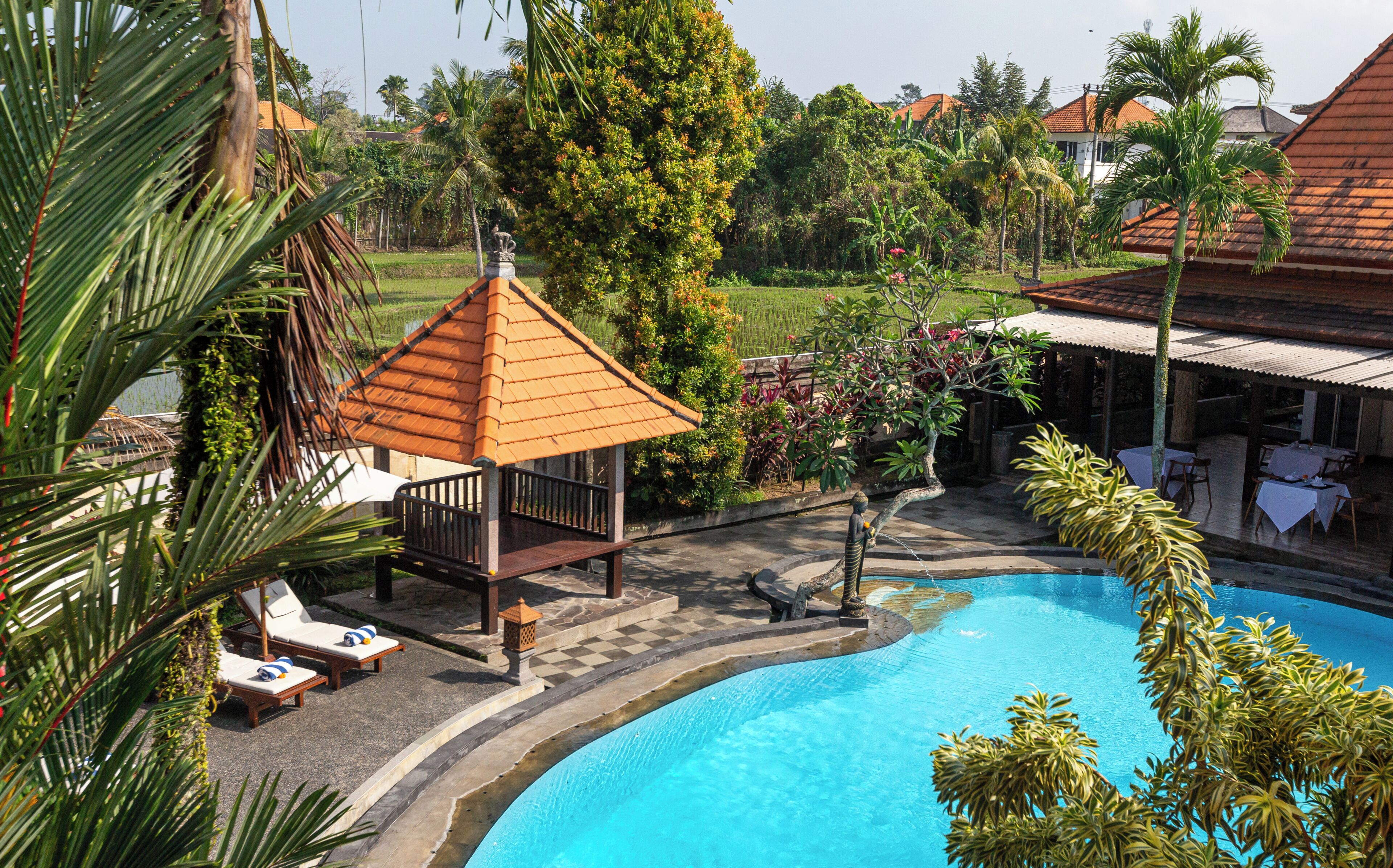Villa, 4 Bedrooms, Non Smoking, Pool View | Terrace/patio