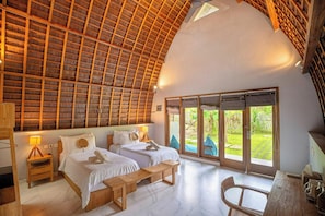 Standard Double or Twin Room | Free WiFi - Kayu Jati Cottages (Penida Island)