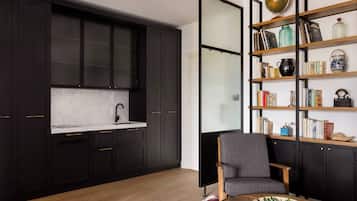 Phòng Suite Junior (Bor) | Két bảo mật tại phòng, bộ trải giường