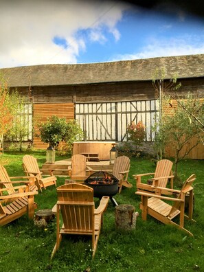 Property grounds - Villa des glycines and Nordic spa 1h 30 from Paris. (Cempuis)
