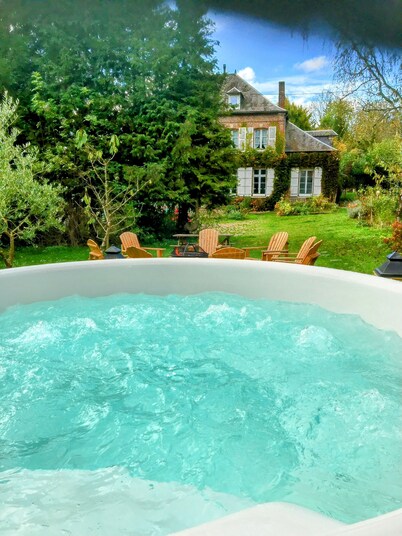 Villa des glycines and Nordic spa 1h 30 from Paris.