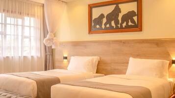 Deluxe Double or Twin Room | In-room safe, free WiFi, bed sheets