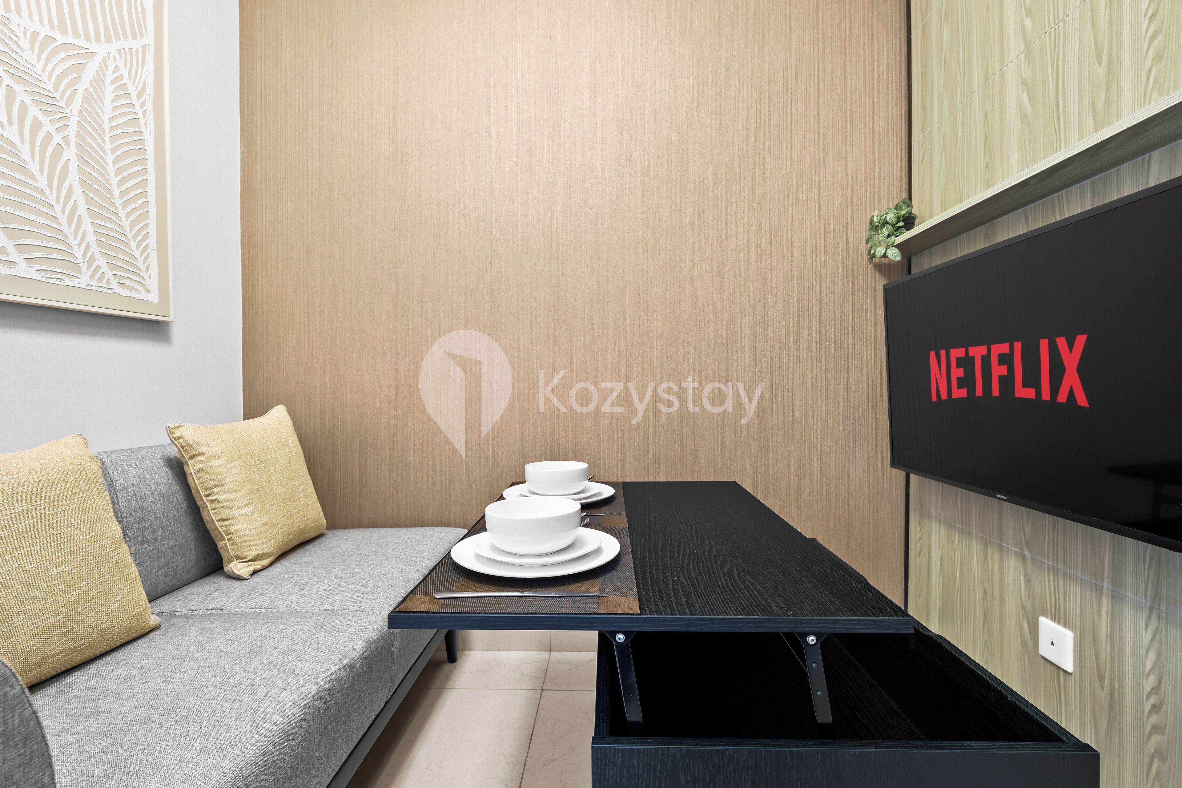 Leilighet, 1 soverom, havutsikt | Spisestue