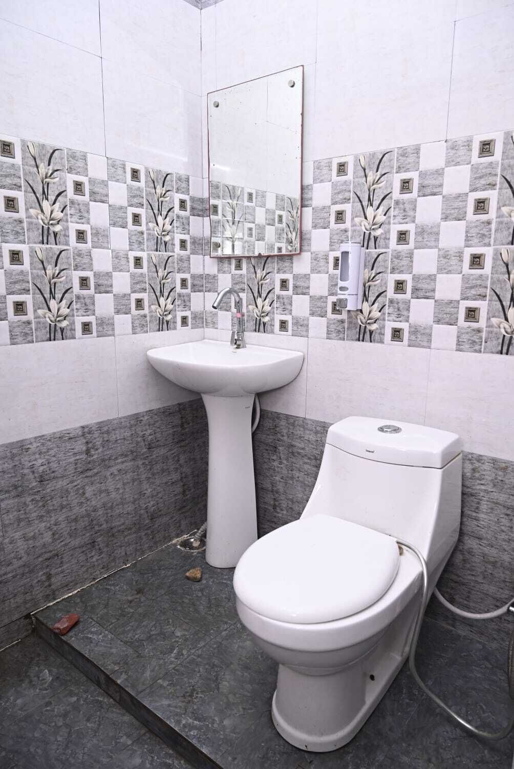 Dusche, Handtücher, Seife, Shampoo