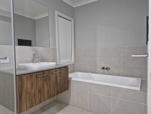 Towels, soap, toilet paper