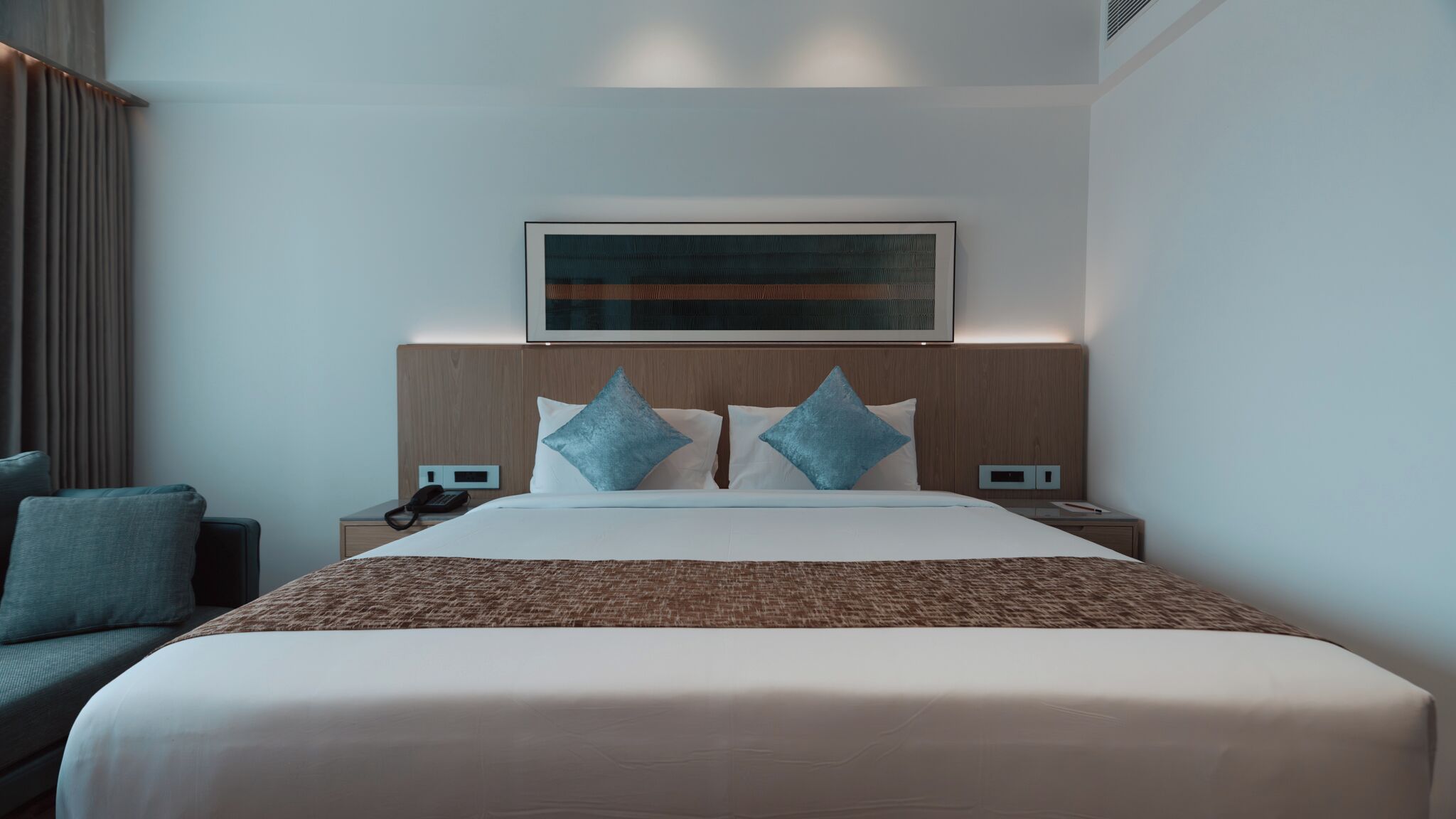 Deluxe Double Room | Egyptian cotton sheets, premium bedding, in-room safe, laptop workspace