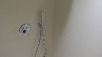 Free toiletries, hair dryer, towels, soap