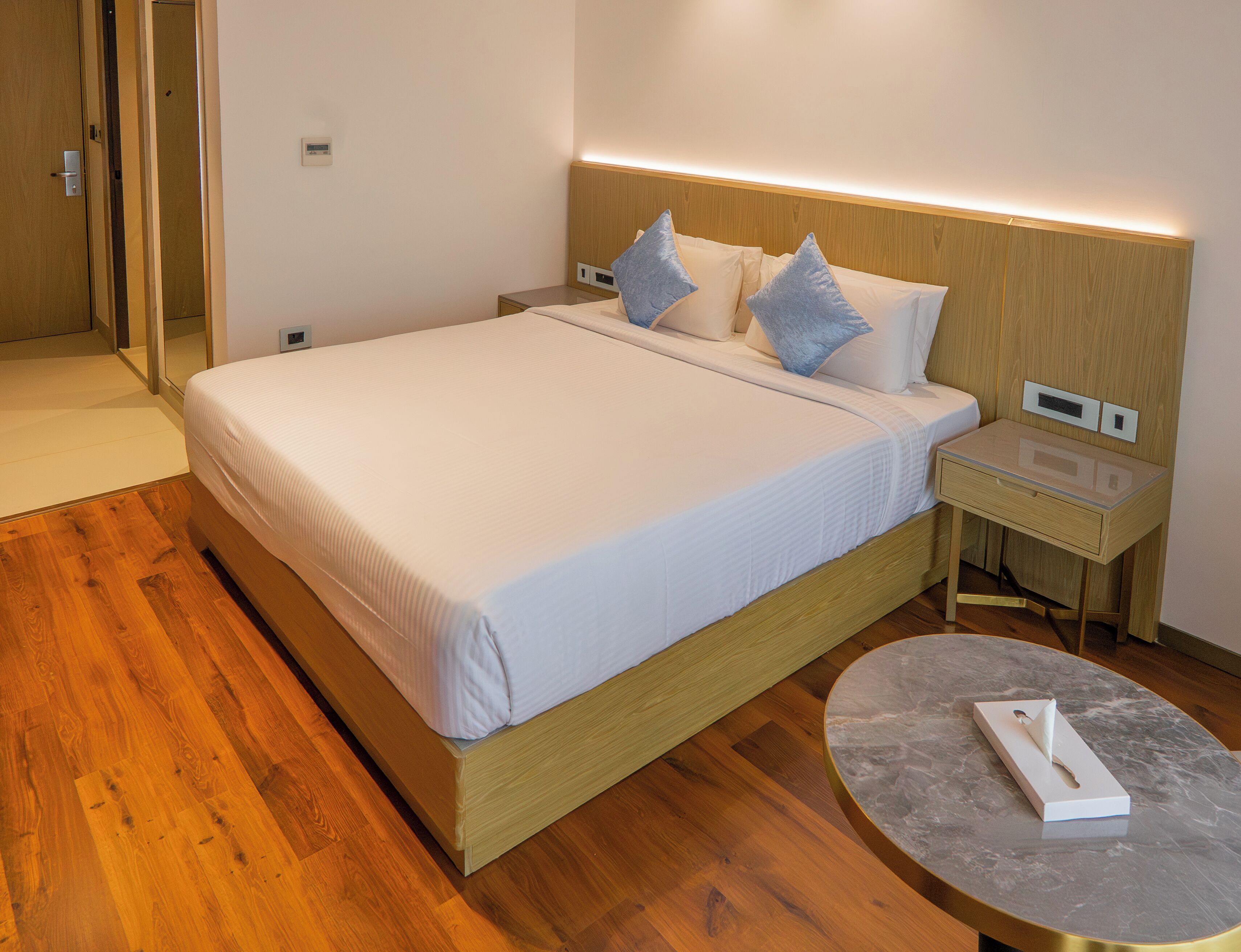 Deluxe Double Room | Egyptian cotton sheets, premium bedding, in-room safe, laptop workspace