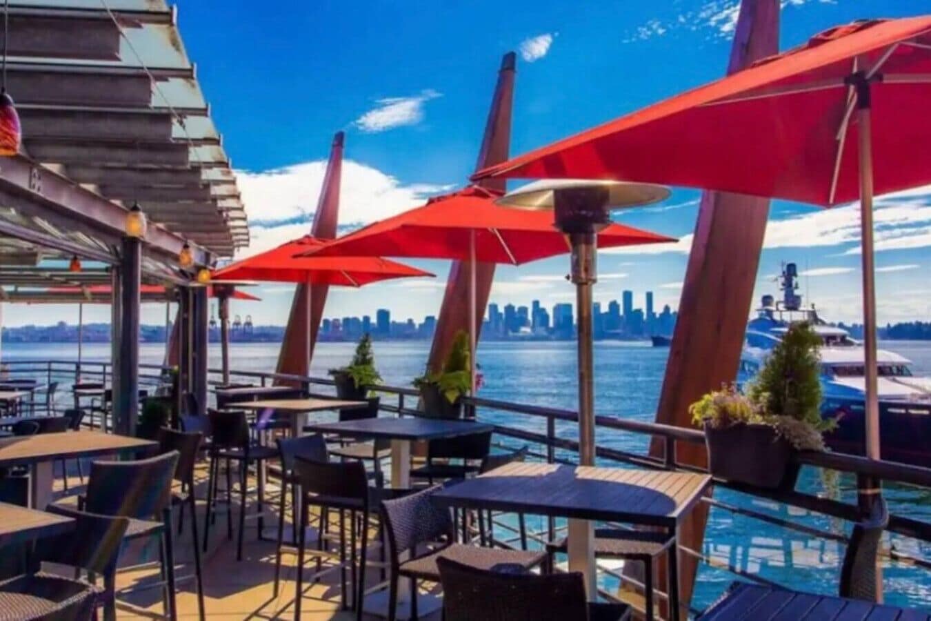 Udendørs spisemuligheder