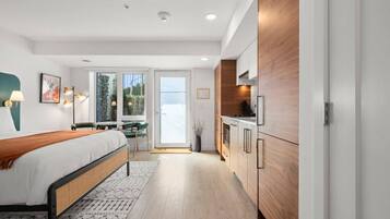 1 sovrum, strykjärn/strykbräda, internet och sängkläder