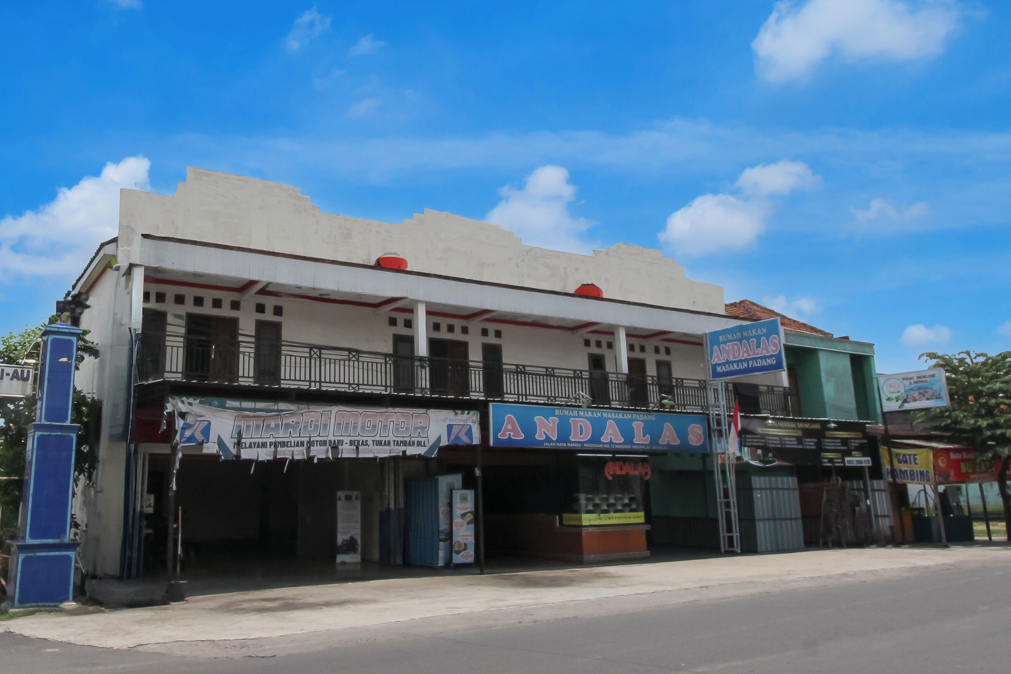 Front of property