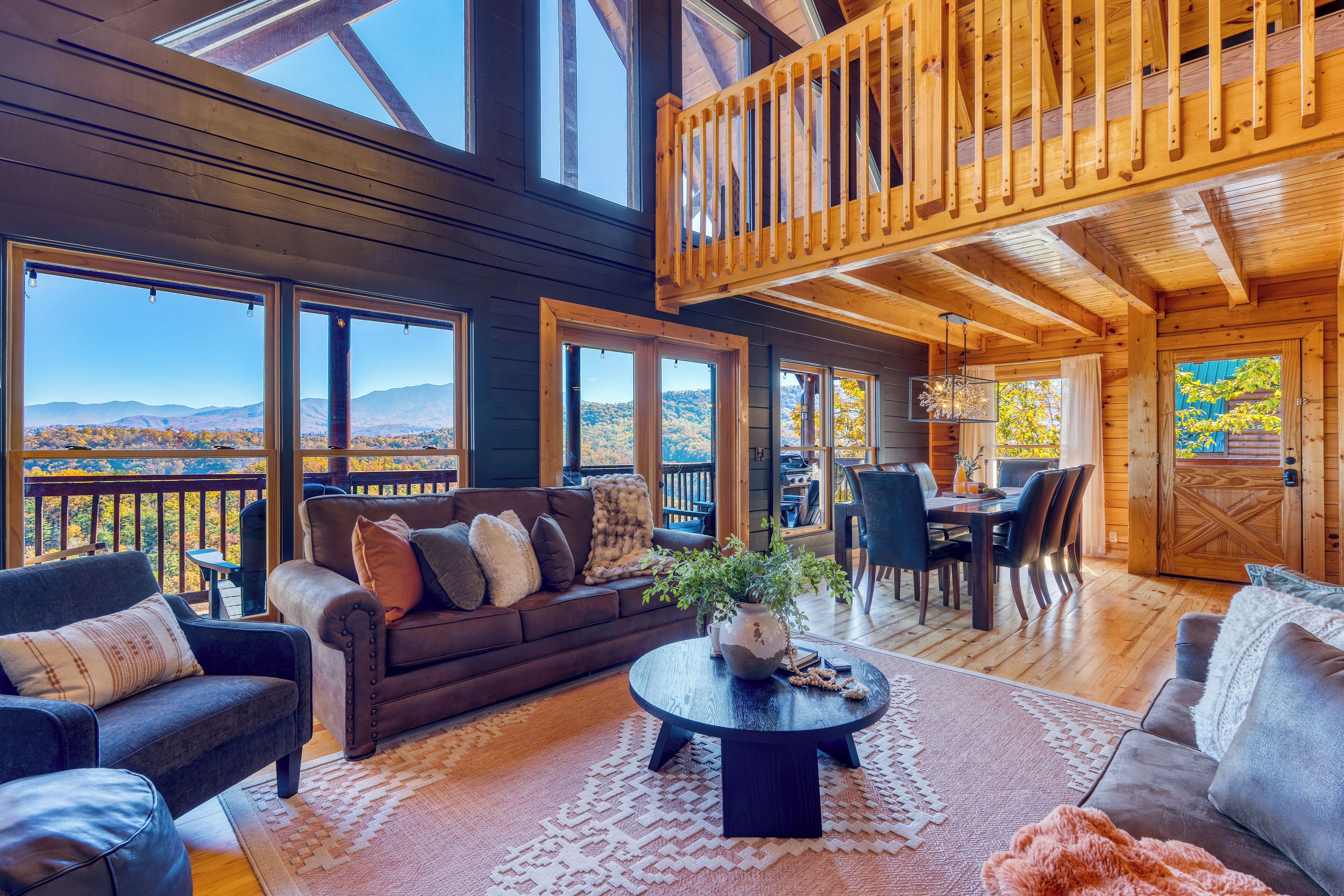 Smart TV, fireplace, video games