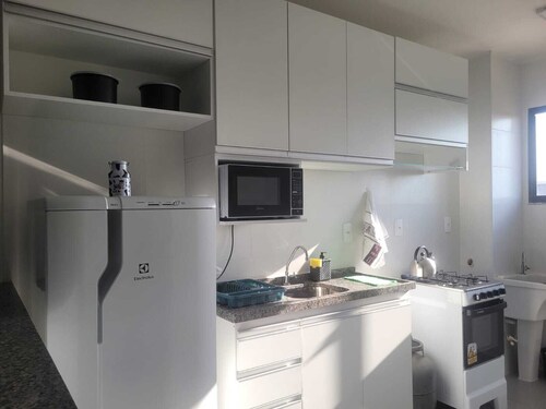 New apartment in Juazeiro with two bedrooms (each with air conditioning and a bed).