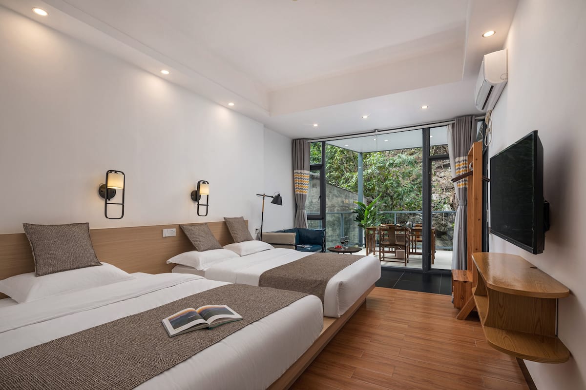 Quarto duplo família | Wi-Fi de cortesia